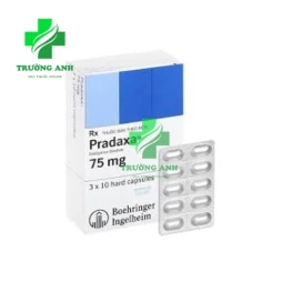 Pradaxa 75mg (vỉ nhôm) - Thuốc phòng ngừa tai biến huyết khối tĩnh mạch